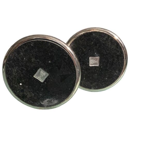 Dansk Designs Jens Quistgaard Japan Silver Plated Mid Century Pair Candlesticks - Picture 5 of 6